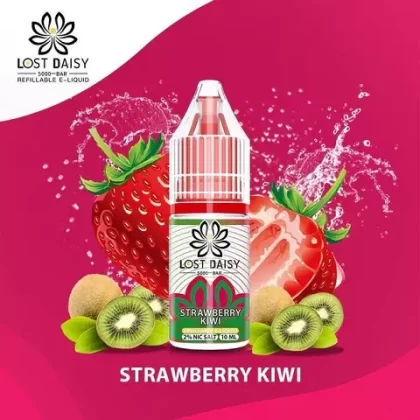 Strawberry Kiwi Flavour Lost Daisy Nic Salt