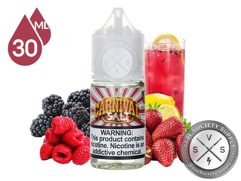 Berry Lemonade by Juice Roll Upz Carnival Salts 30ml