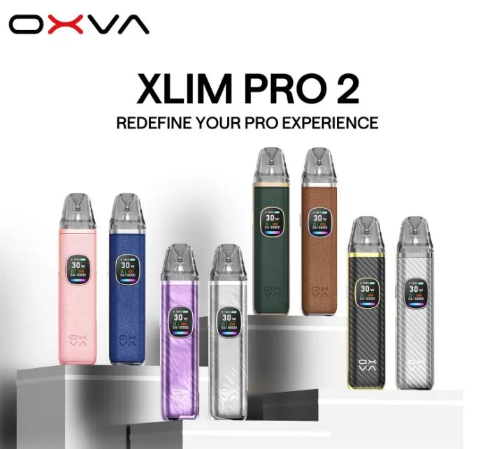 OXVA Xlim Pro 2 Pod Kit - Platinum Gray - Image 2