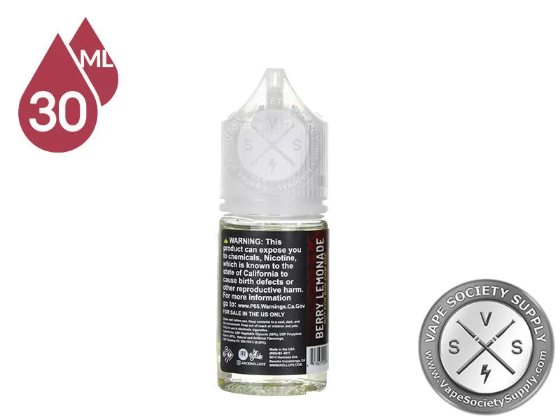 Berry Lemonade by Juice Roll Upz Carnival Salts 30ml - Image 3