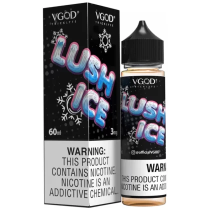LushIce E-Juice by VGod – 60ml (0mg, 3mg, 6mg, 12mg, 18mg) Nicotine - Vapebazaar Pk