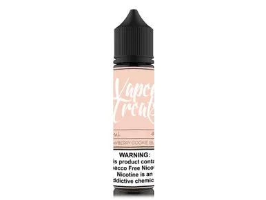 Strawberry Cookie Butter by Vaper Treats 60mL Series - Bottle Size#60mL>TF-Nic 0mg>TF-Nic 2mg>TF-Nic 4mg>TF-Nic 6mg