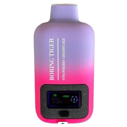 Strawberry Cheesecake – Luffbar Boring Tiger 25000 - Vape Store