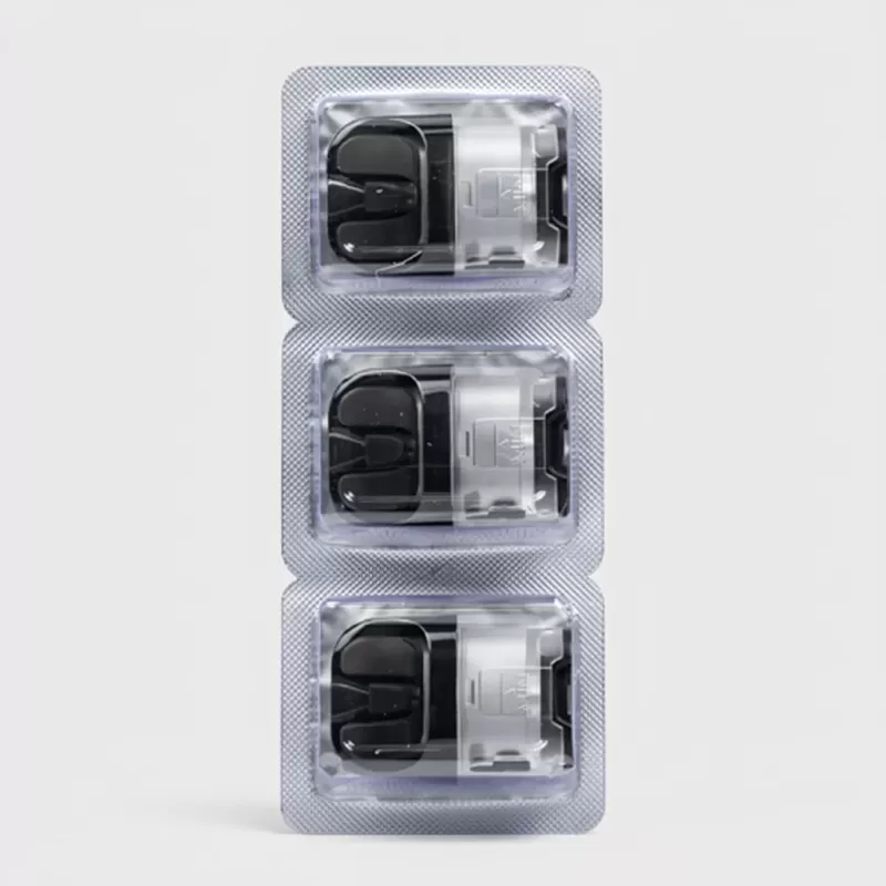 SMOK Novo 4 Replacement Pods – 2mL Side Fill Vape Pods - 2ml Novo 4 Pod - Transparent Black, 2ml Novo 4 Pod - Transparent (8D49DE) - Image 3