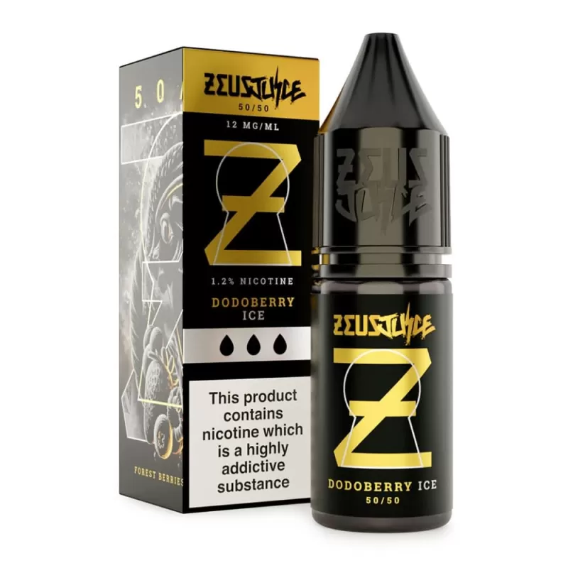 Dodoberry Ice E-Liquid 50/50 Series by Zeus Juice (10ml) - 12mg