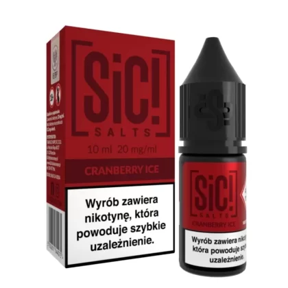 Liquid SIC! Salts Simplex 10ml 20mg Cranberry Ice