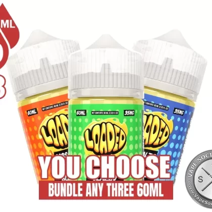 Loaded PODSALTZ Bundle 3x60ml (180ml)
