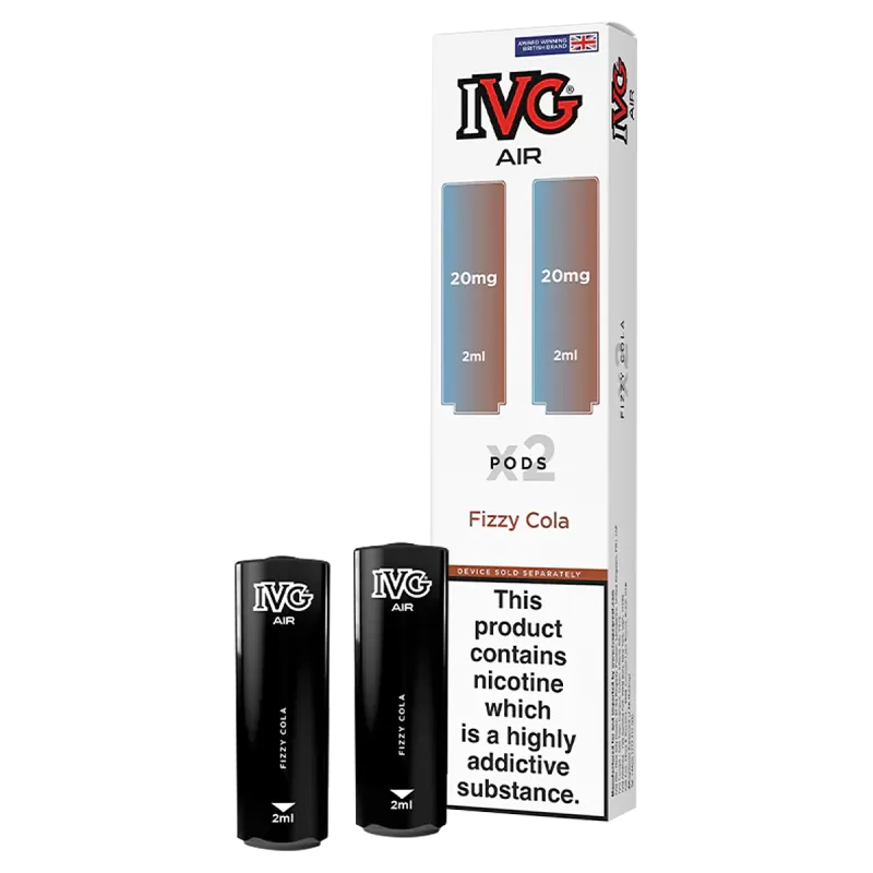 Fizzy Cola IVG Air Replacement Pods - Ecigwizard