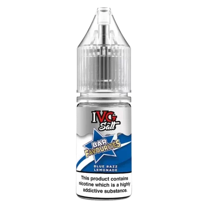 IVG Bar Favourites Blue Razz Lemonade Nic Salt Vape Juice