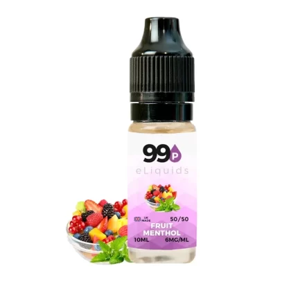 Fruit Menthol E Liquid 50/50 – 10ml