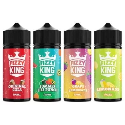 Fizzy King 100 ml erfrischendes Shortfill E-Liquid (0 mg, 70VG/30PG)