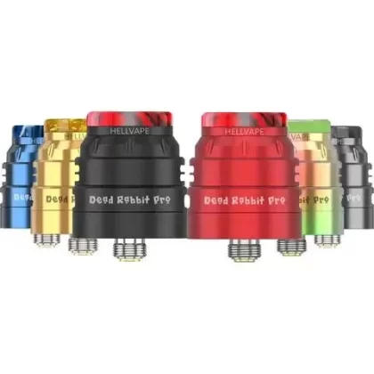 Hellvape Dead Rabbit Pro RDA - Colour#Matte Black>Red>Rainbow>Blue>Gunmetal>Gold>Stainless Steel