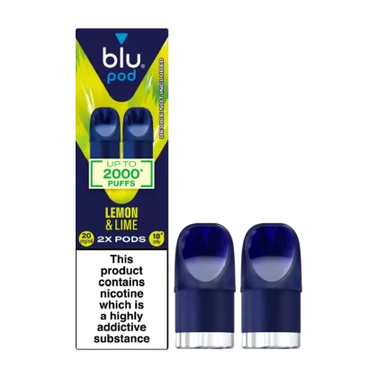 Lemon Lime Blu Bar Pods - Vapeshop Co