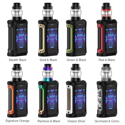 Original 200W Geekvape Aegis X TC Box Mod Kit with Cerberus Tank