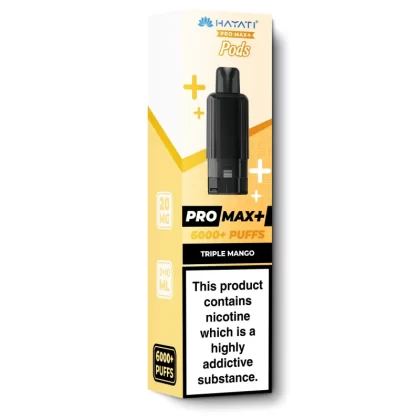 Triple Mango Pro Max+ Refills by Hayati - Ecigarettedirect Co