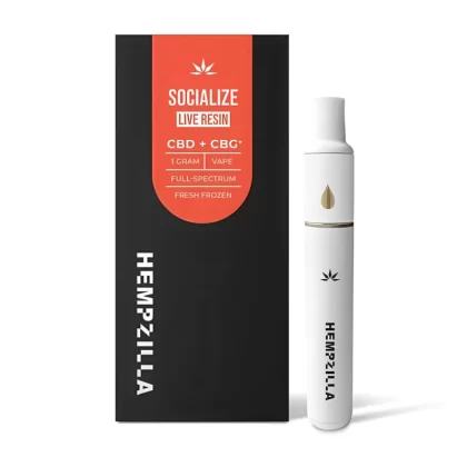 Hempzilla CBD Live Resin Disposable Pen 1 Gram