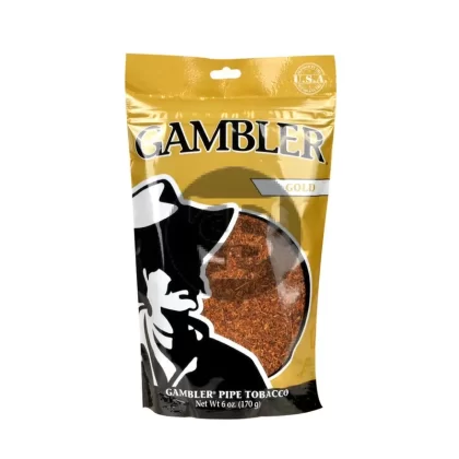 Gambler Pipe Tobacco Gold 6 oz. Bag - Ejuicewarehouse