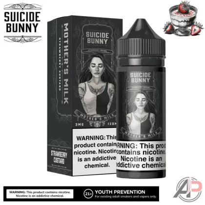 Suicide Bunny Mothers Milk E-Liquid 120mL - 0mg - 120mL, 3mg - 120mL