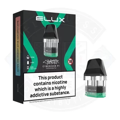 Elux Cyberover P1 Refillable Pods /4pack