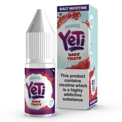 Yeti Nic Salt Vape Juice Dark Fruits