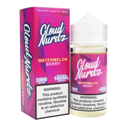 Watermelon Berry by Cloud Nurdz TFN 100mL - Vaporider Deals