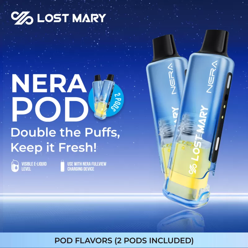 Lost Mary NERA 70K Disposable POD - 70,000 Puffs - Pink Lemonade
