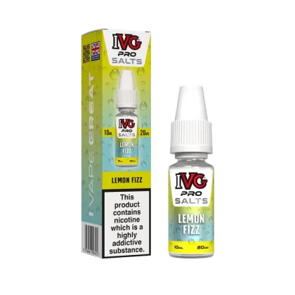 Lemon Fizz Nic Salt E-Liquid by IVG Pro - 20 mg - High Strength