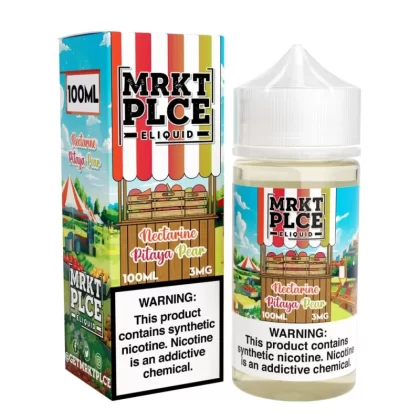 MRKT PLCE Nectarine Pitaya Pear 100ml Vape Juice - Eightvape