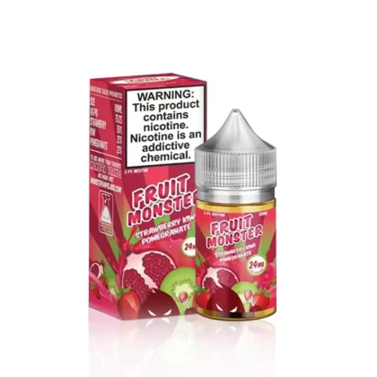 Fruit Monster Salt E-Liquid – Strawberry Kiwi Pomegranate – 30ml