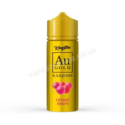 Cherry Drops E-Liquid Shortfill By Kingston Au Gold - Vapestreams Co
