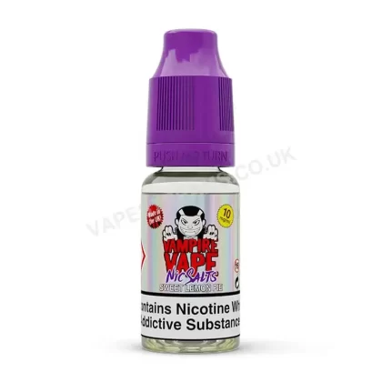 Sweet Lemon Pie Nic Salt E-Liquid by Vampire Vape - Vapestreams Co