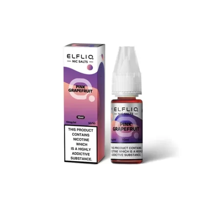 Elfliq Pink Grapefruit Nic Salt E-Liquid by Elfbar