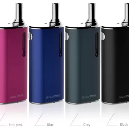 Eleaf iStick Basic Starter Kit with GS Air 2 14mm - 2.0ml & 2300mAh - Silver&Onyx Resin