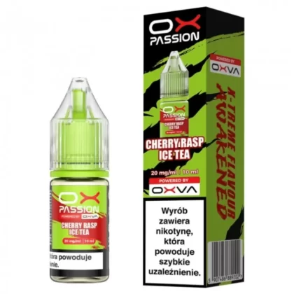 Liquid OXVA OX Passion Salt 10ml 20mg Cherry Rasp Ice Tea