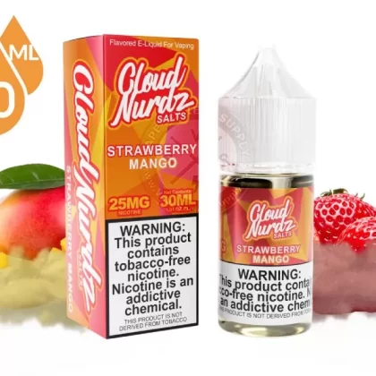 Strawberry Mango by Cloud Nurdz Salts 30ml