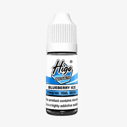 Higo Crystal Blueberry ice Nic Salt - 20mg