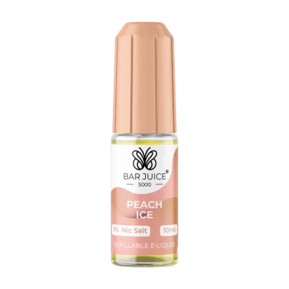 Peach Ice Nic Salt by Bar Juice 5000 - 20mg - Vape Product (82B2DC)
