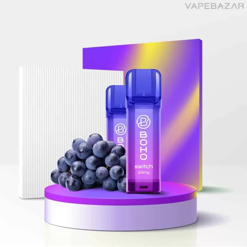 BOHO Switch Pods – Grape Ice – 2er Pack - Boho / 20mg/ml