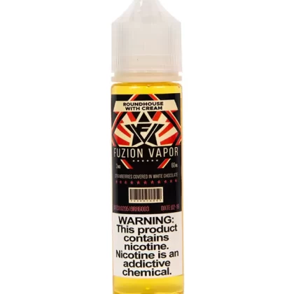 Fuzion Vapor Roundhouse with Cream E-Liquid 60ml - 3mg
