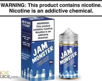 BLUEBERRY BY JAM MONSTER 100ML - Vapejuice