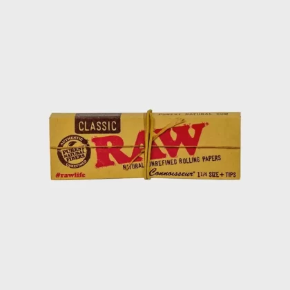 Raw Classic Connoisseur Papers With Tips - Vape Product, king size slim