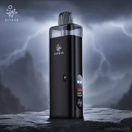 Elfbar ELFX MEGA – Pod Kit – Black - Pod Kit / Elf Bar / 2800 / 10ml / USB-C