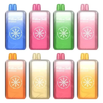 Pillow Talk Ice Control 40K Crystal Edition Disposable Vape - Blue Mint, Blue Rancher