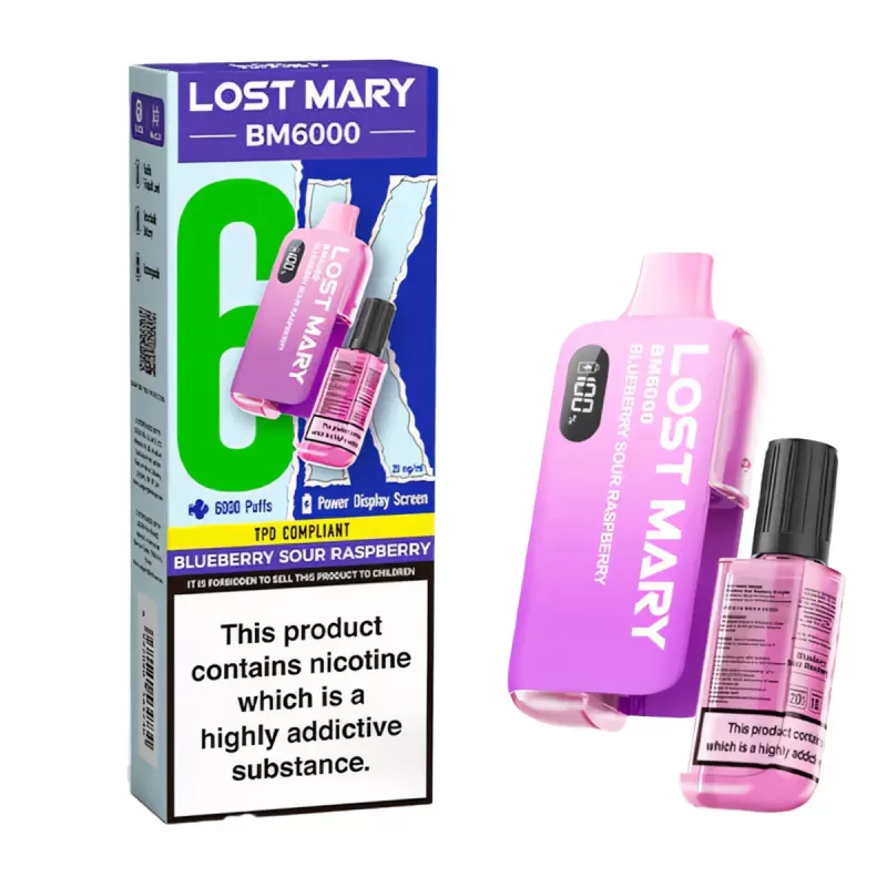 Lost Mary BM6000 Prefilled Pod Kit - Cherry Cola