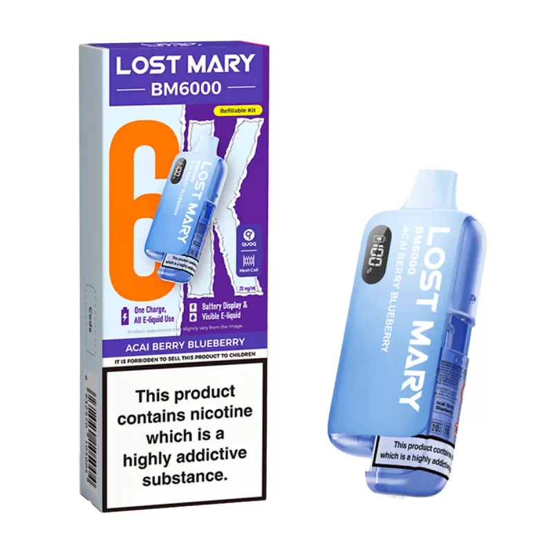 Lost Mary BM6000 Prefilled Pod Kit - Cherry Cola - Image 3