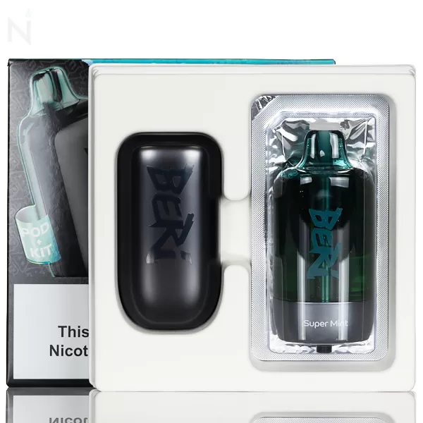 Beri CLIQ 50K 50,000 Puffs Disposable Kit - 18mL - Super Mint - Image 2