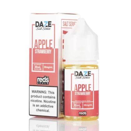STRAWBERRY – Red’s Apple E-Juice – 7 DAZE SALT – 30mL