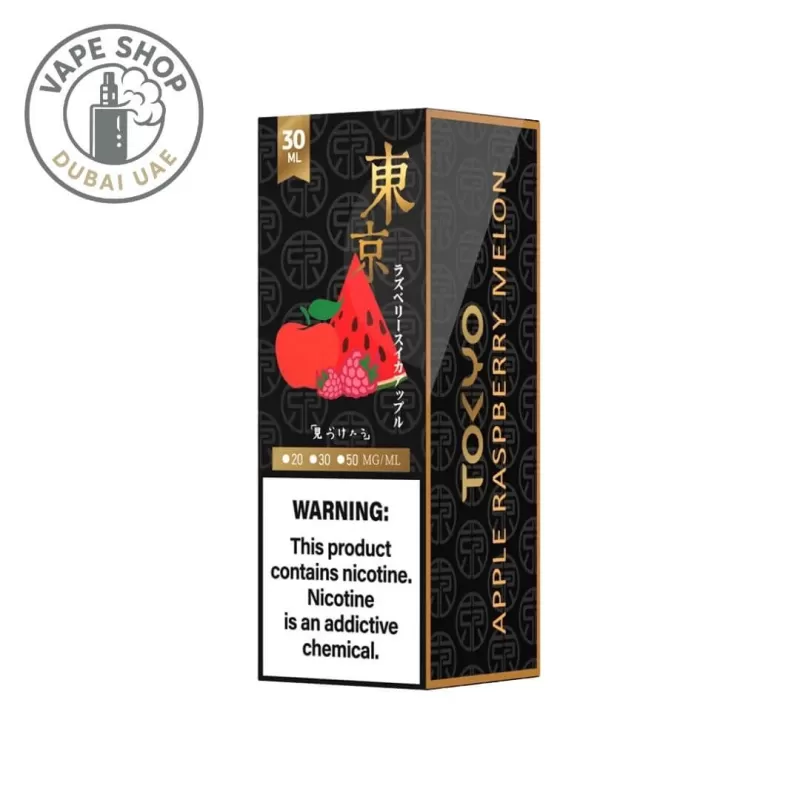 TOKYO Golden Series Salt Nicotine 30ml Vape Juice 30mg & 50mg E-Liquid - Apple Raspberry Melon, Blast Ananas; Vape Product, Vape Product - Image 2