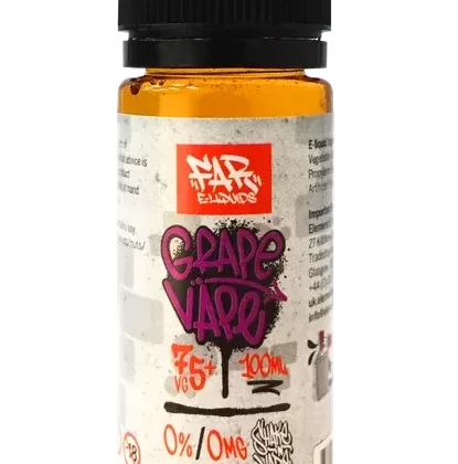 GRAPE VAPE E LIQUID BY FAR – ELEMENT 100ML 75VG