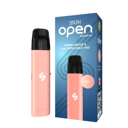 STLTH OPEN Starter Kit - Pink - Device (wholeseller) (SK)